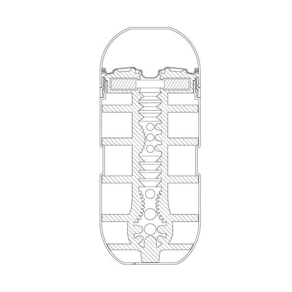 Tenga - Air Cushion Cup Masturbator -  Masturbator Non Reusable Cup (Non Vibration)  Durio.sg