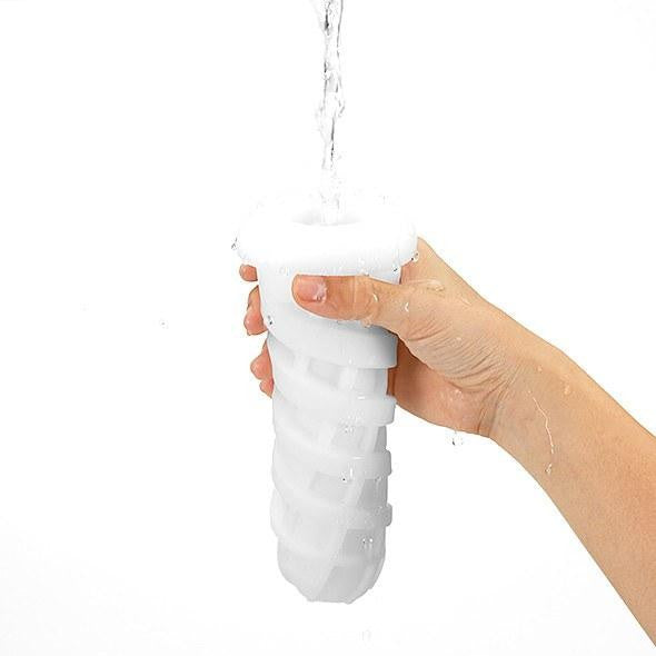Tenga - Air-Tech Twist Reusable Vacuum Cup (Ripple) -  Masturbator Resusable Cup (Non Vibration)  Durio.sg