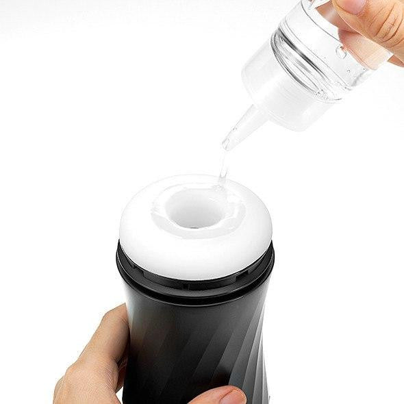 Tenga - Air-Tech Twist Reusable Vacuum Cup (Ripple) -  Masturbator Resusable Cup (Non Vibration)  Durio.sg