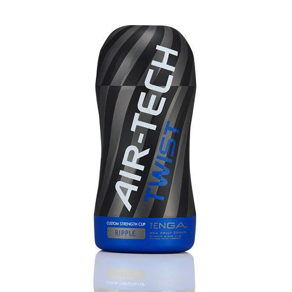 Tenga - Air-Tech Twist Reusable Vacuum Cup (Ripple) -  Masturbator Resusable Cup (Non Vibration)  Durio.sg