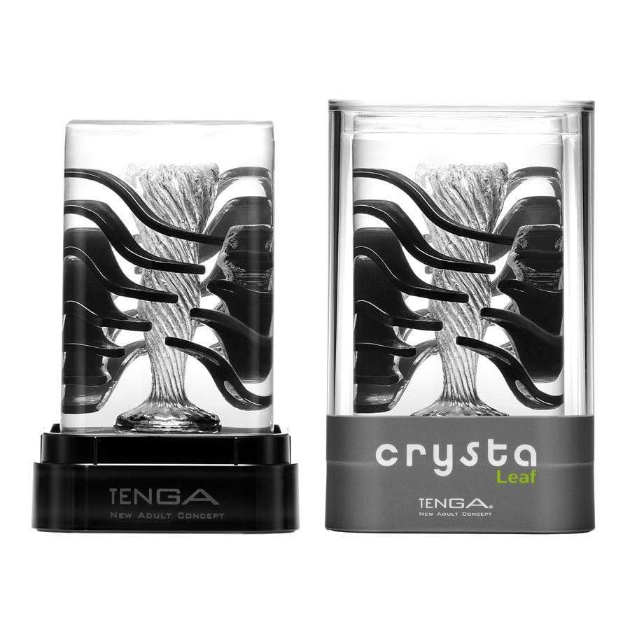 Tenga - Crysta Leaf Soft Stroker Masturbator (Clear) -  Masturbator Soft Stroker (Non Vibration)  Durio.sg