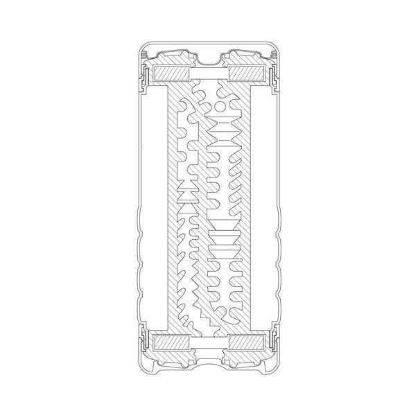 Tenga - Double Hole Cup Masturbator -  Masturbator Non Reusable Cup (Non Vibration)  Durio.sg