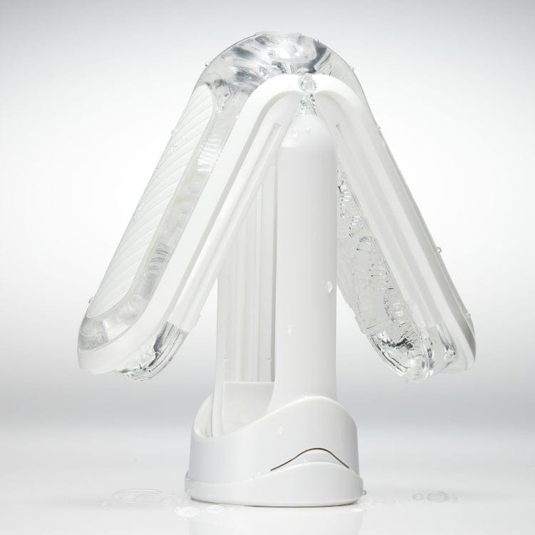 Tenga - Flip 0 Zero Gravity Masturbator (White) -  Masturbator Soft Stroker (Non Vibration)  Durio.sg