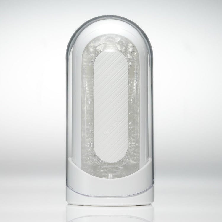 Tenga - Flip 0 Zero Gravity Masturbator (White) -  Masturbator Soft Stroker (Non Vibration)  Durio.sg