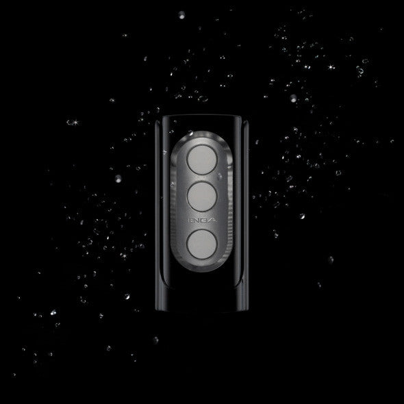 Tenga - Flip Hole Masturbator (Black) -  Masturbator Soft Stroker (Non Vibration)  Durio.sg