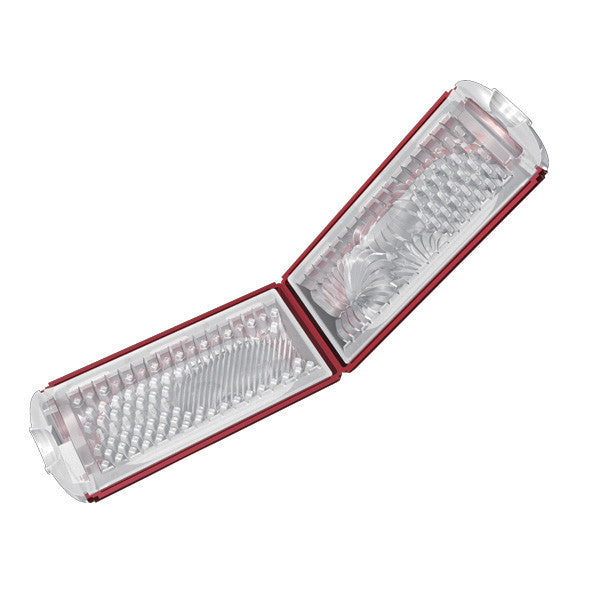 Tenga - Flip Hole Masturbator (Red) -  Masturbator Soft Stroker (Non Vibration)  Durio.sg