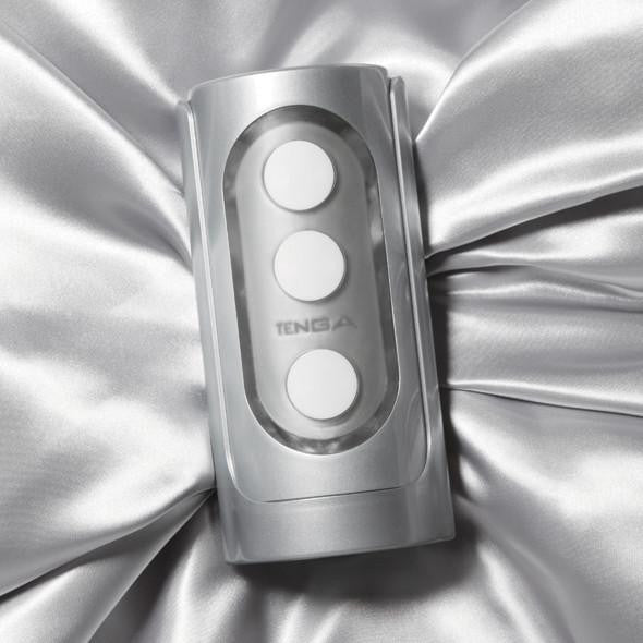 Tenga - Flip Hole Masturbator (Silver) -  Masturbator Soft Stroker (Non Vibration)  Durio.sg