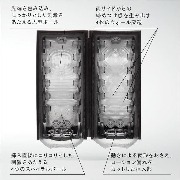Tenga - Flip Lite U.S. Masturbator (Solid Black) -  Masturbator Soft Stroker (Non Vibration)  Durio.sg