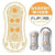 Tenga - Flip ORB Orange Crush Masturbator (Orange) -  Masturbator Soft Stroker (Non Vibration)  Durio.sg