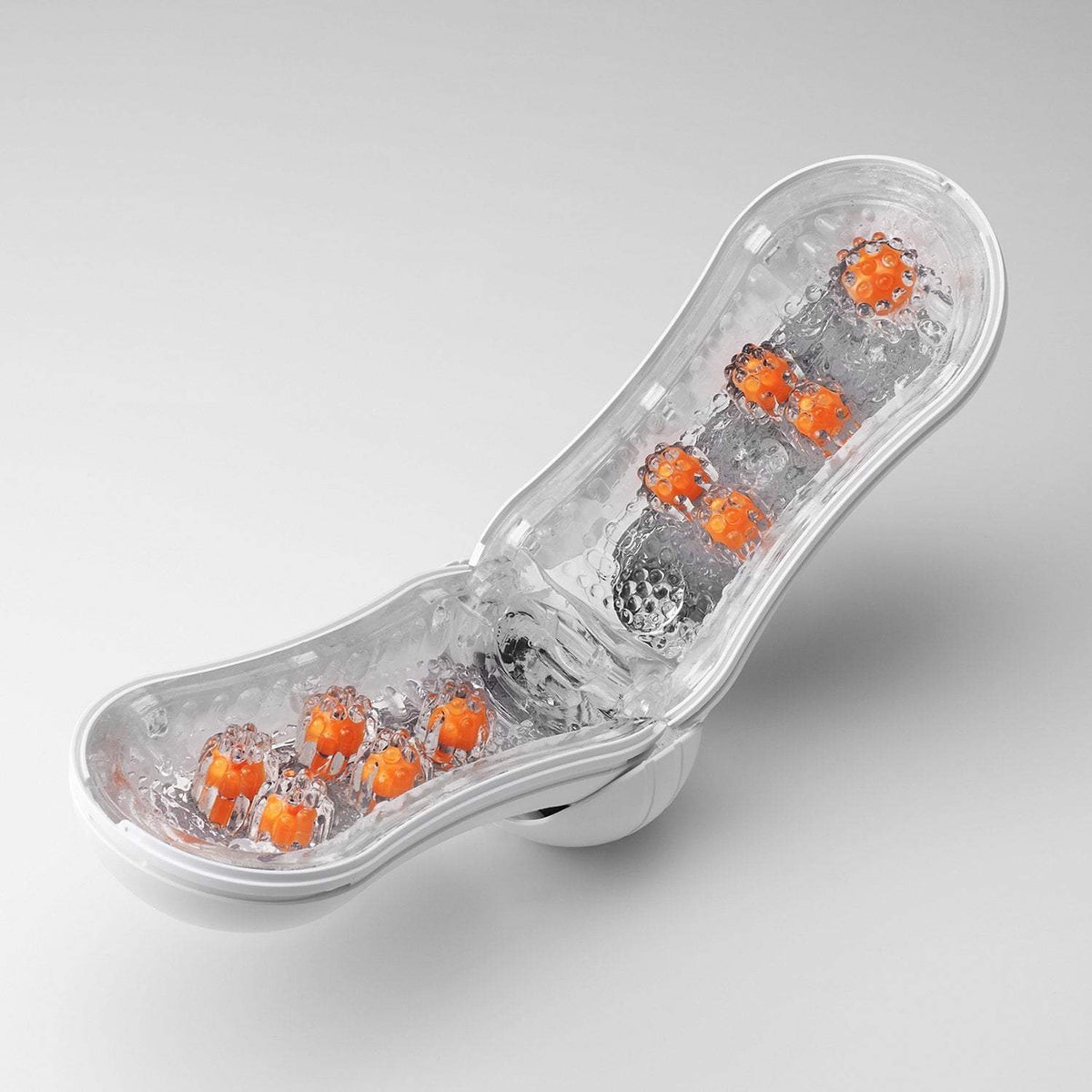 Tenga - Flip ORB Orange Crush Masturbator (Orange) -  Masturbator Soft Stroker (Non Vibration)  Durio.sg