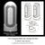 Tenga - Flip Zero 0 Electronic Vibration Mastubator (White) -  Masturbator Soft Stroker (Vibration) Rechargeable  Durio.sg