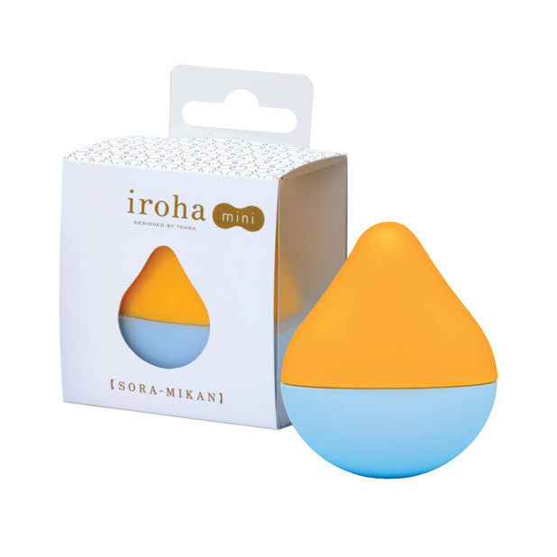 Tenga - Iroha Mini Sora Mikan Clit Massager -  Clit Massager (Vibration) Non Rechargeable  Durio.sg