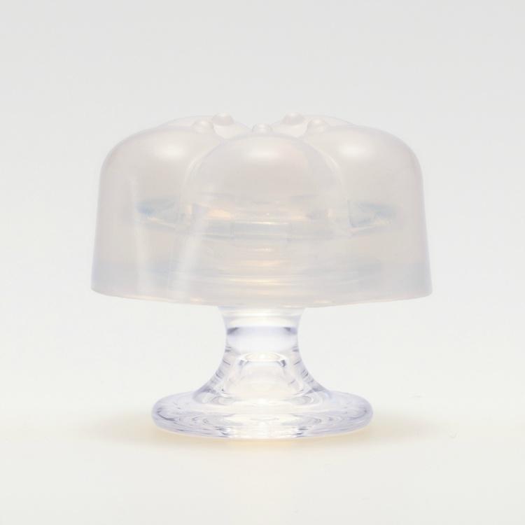 Tenga - Iroha Petit Plum Soft Massager (White) -  Novelties (Non Vibration)  Durio.sg