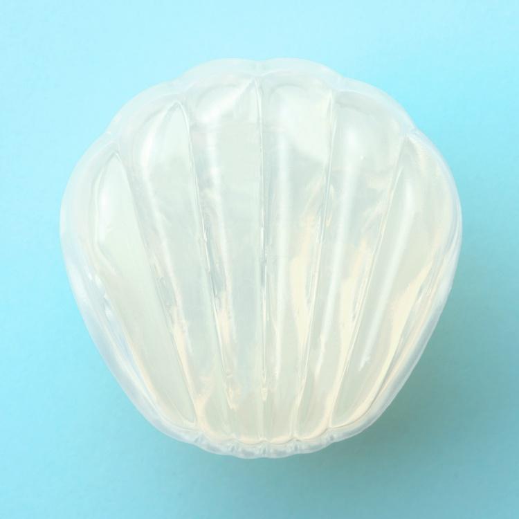 Tenga - Iroha Petit Shell Soft Massager (White) -  Novelties (Non Vibration)  Durio.sg