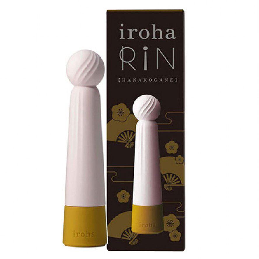 Tenga - Iroha Rin Hanakogane Clit Massager (Pink) -  Clit Massager (Vibration) Non Rechargeable  Durio.sg