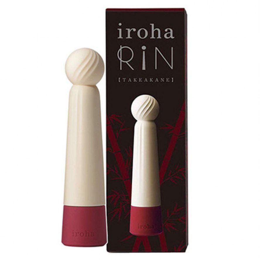 Tenga - Iroha Rin Takeakane Clit Massager (White) -  Clit Massager (Vibration) Non Rechargeable  Durio.sg