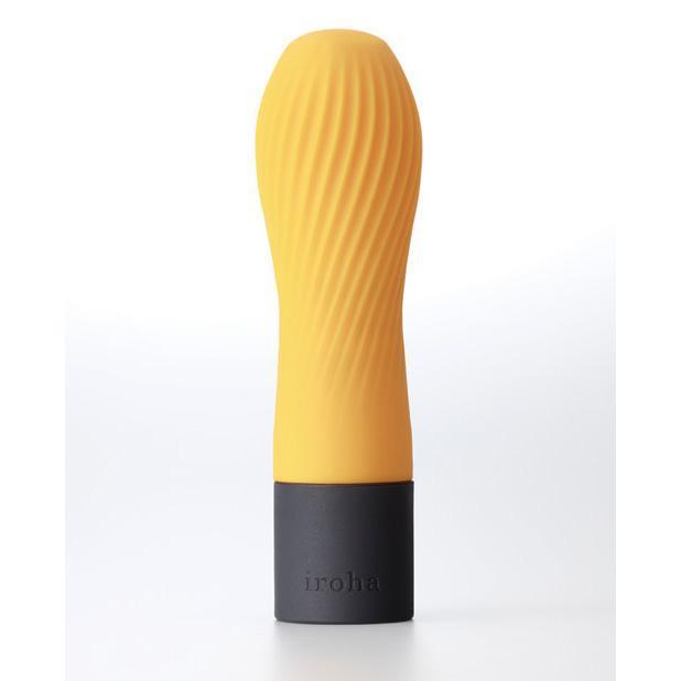 Tenga - Iroha Zen Yuzucha Clit Massager (Yellow) -  Clit Massager (Vibration) Non Rechargeable  Durio.sg