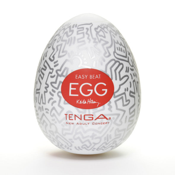 Tenga - Keith Haring Egg Party Masturbator -  Masturbator Egg (Non Vibration)  Durio.sg