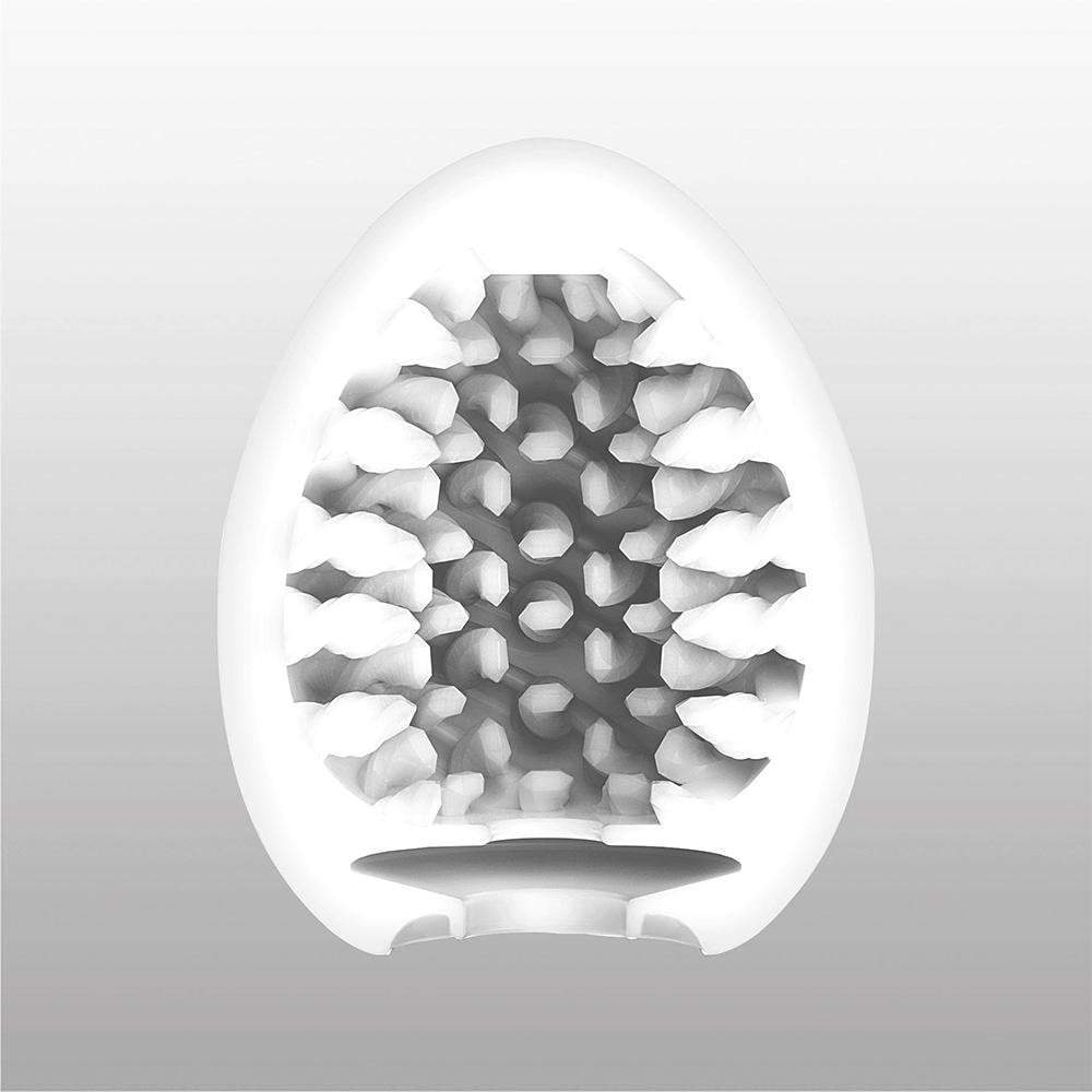 Tenga - Masturbator Egg Brush (White) -  Masturbator Egg (Non Vibration)  Durio.sg