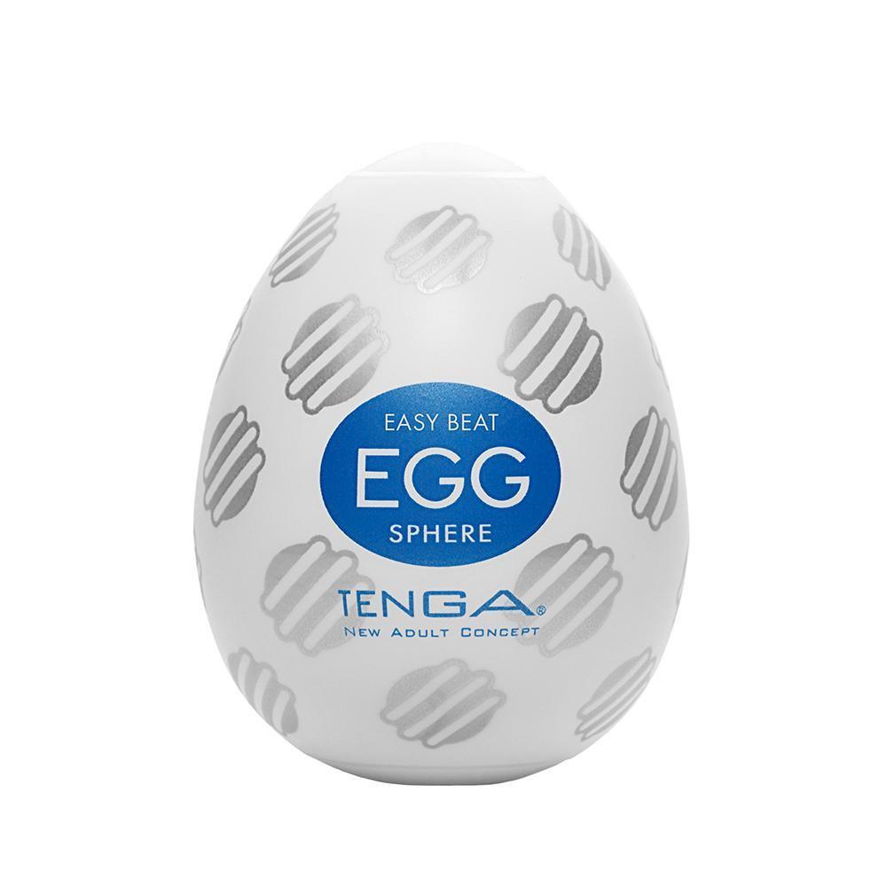 Tenga - Masturbator Egg Sphere (White) -  Masturbator Egg (Non Vibration)  Durio.sg