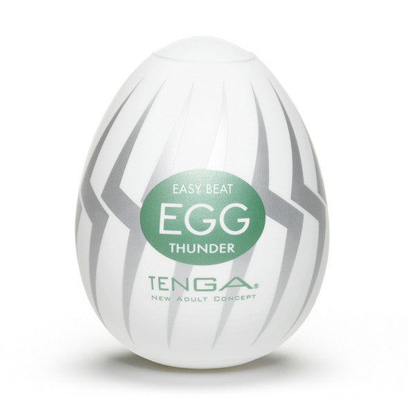 Tenga - Masturbator Egg Thunder -  Masturbator Egg (Non Vibration)  Durio.sg