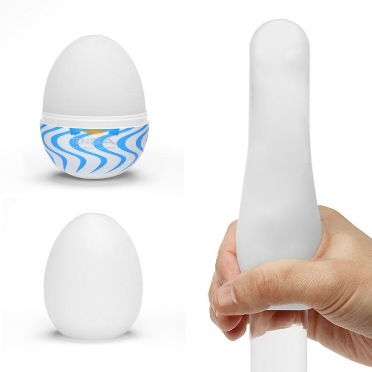 Tenga - Masturbator Egg Wind (Blue) -  Masturbator Egg (Non Vibration)  Durio.sg