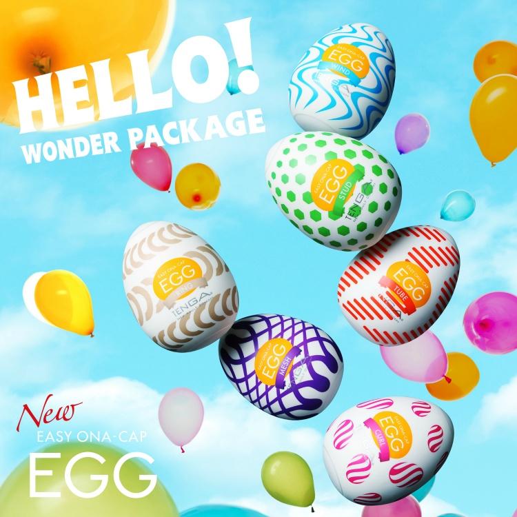 Tenga - Masturbator Egg Wonder Package Value Pack (6 Tenga Eggs) -  Masturbator Egg (Non Vibration)  Durio.sg