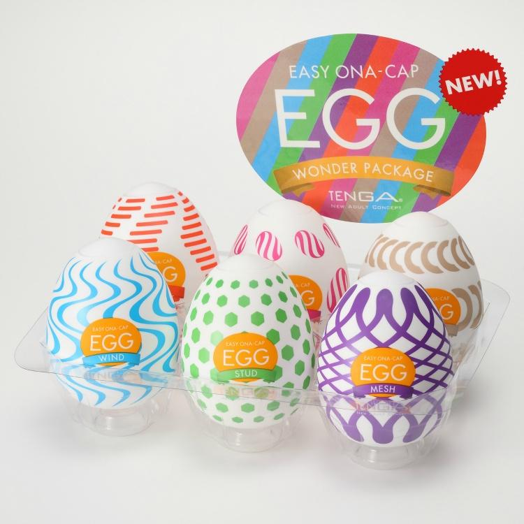 Tenga - Masturbator Egg Wonder Package Value Pack (6 Tenga Eggs) -  Masturbator Egg (Non Vibration)  Durio.sg
