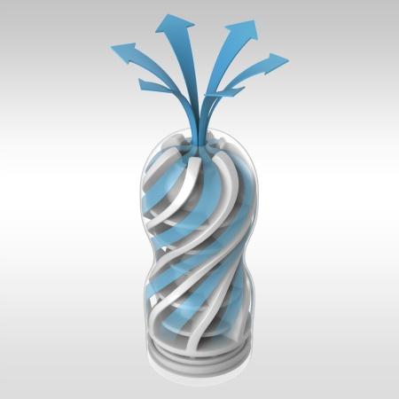 Tenga - New Air Cushion Cup Masturbator (Red) -  Masturbator Non Reusable Cup (Non Vibration)  Durio.sg