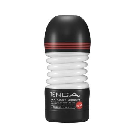 Tenga - New Rolling Head Cup Masturbator Hard (Black) -  Masturbator Non Reusable Cup (Non Vibration)  Durio.sg