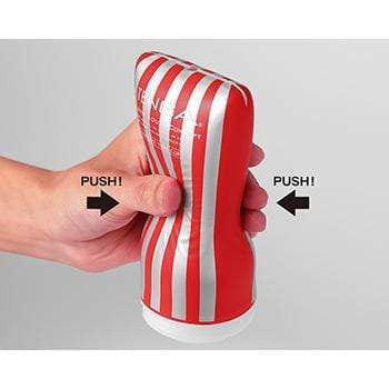 Tenga - New Squeeze Tube Cup Masturbator Hard (Black) -  Masturbator Non Reusable Cup (Non Vibration)  Durio.sg