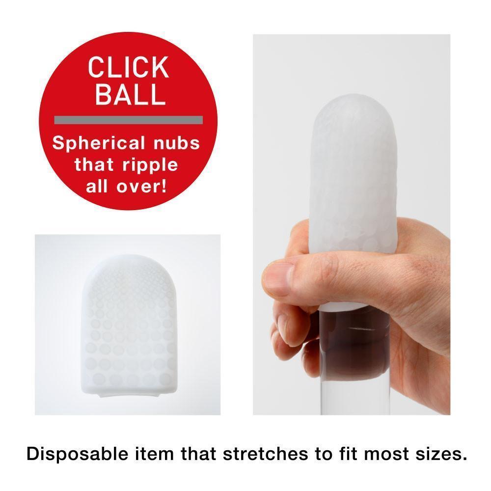 Tenga - Pocket Click Ball Masturbator -  Masturbator Soft Stroker (Non Vibration)  Durio.sg