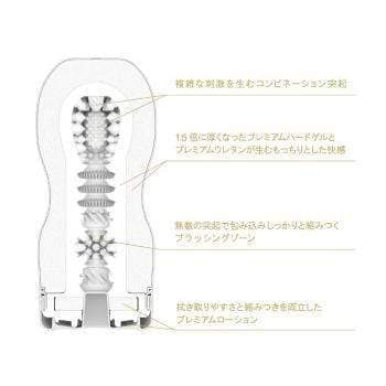 Tenga - Premium Tenga Master's Craft Edition Original Vaccum Cup Hard (Black) -  Masturbator Non Reusable Cup (Non Vibration)  Durio.sg