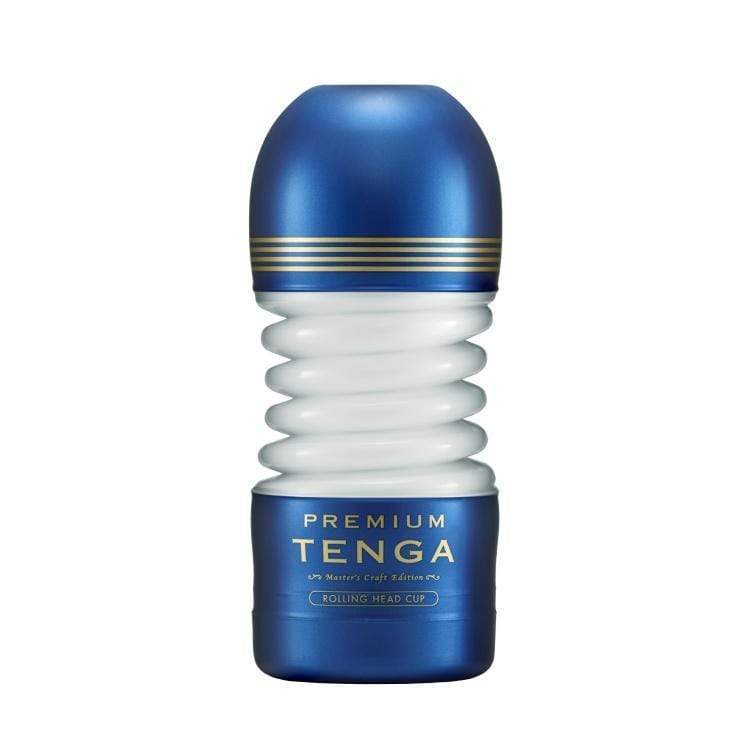 Tenga - Premium Tenga Rolling Head Cup Masturbator (Blue) -  Masturbator Non Reusable Cup (Non Vibration)  Durio.sg