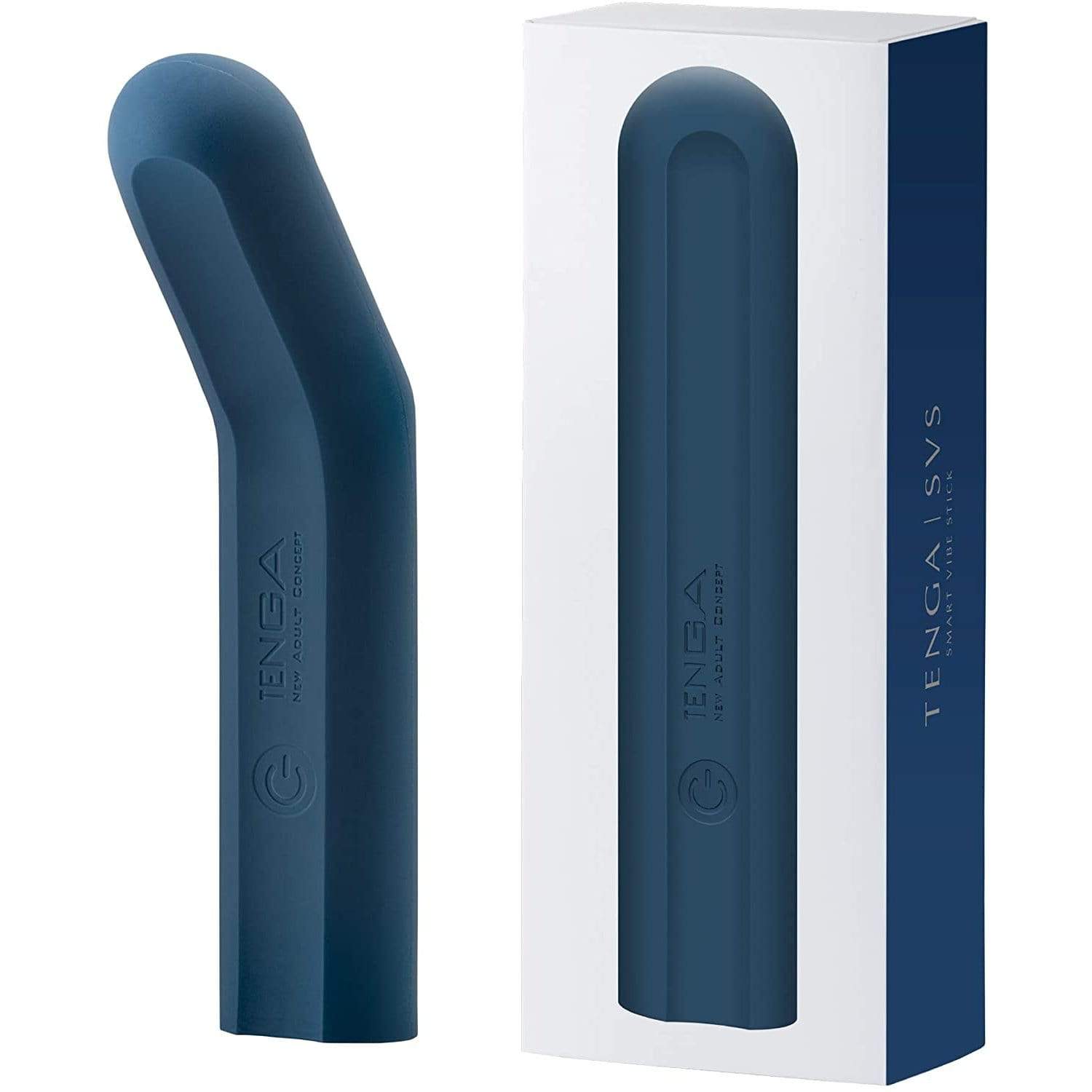 Tenga - SVS Smart Vibe Stick Rechargeable Vibrator (Navy) -  Bullet (Vibration) Rechargeable  Durio.sg