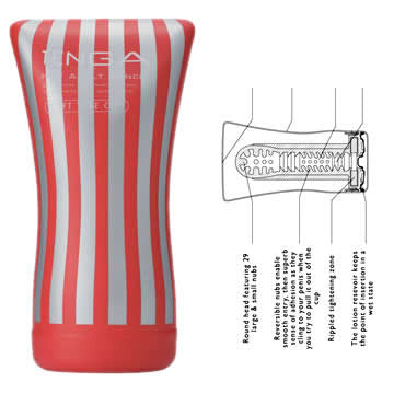 Tenga - Soft Tube Cup Masturbator -  Masturbator Non Reusable Cup (Non Vibration)  Durio.sg