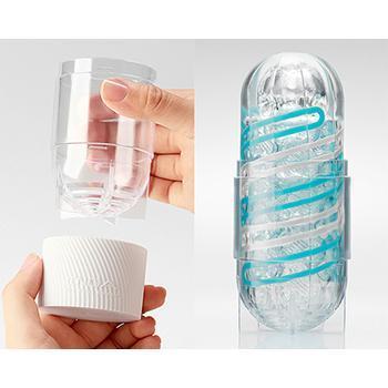 Tenga - Spinner 06 Brick Soft Stroker Masturbator (Pink) -  Masturbator Soft Stroker (Non Vibration)  Durio.sg