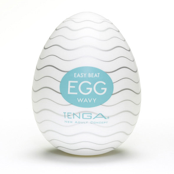 Tenga - Wavy Masturbator Egg -  Masturbator Egg (Non Vibration)  Durio.sg