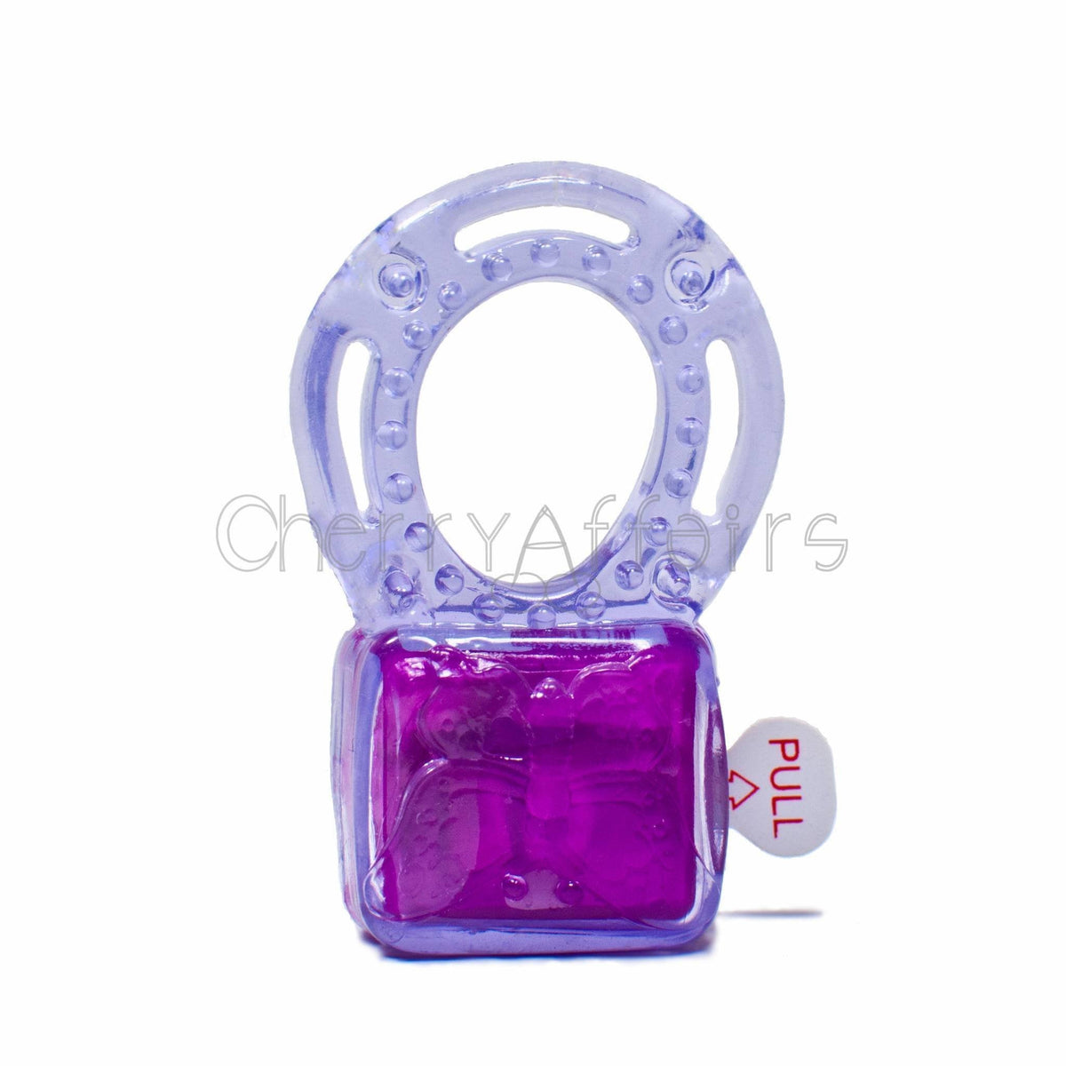 The Quiet Cube Cock Ring -  Rubber Cock Ring (Vibration) Non Rechargeable  Durio.sg