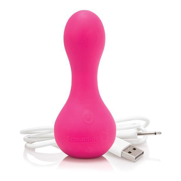 The Screaming O - Affordable Rechargeable Moove Flexible Vibrator (Pink) -  Non Realistic Dildo w/o suction cup (Vibration) Rechargeable  Durio.sg