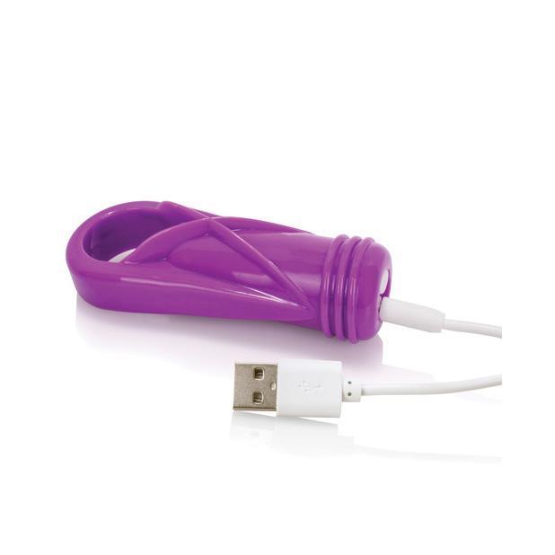 The Screaming O - Charged OYeah Plus Rechargeable Cock Ring (Purple) -  Rubber Cock Ring (Vibration) Rechargeable  Durio.sg