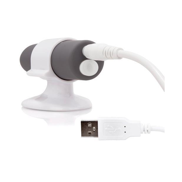 The Screaming O - Charged Positive Rechargeable Bullet Vibrator (Grey) -  Bullet (Vibration) Rechargeable  Durio.sg
