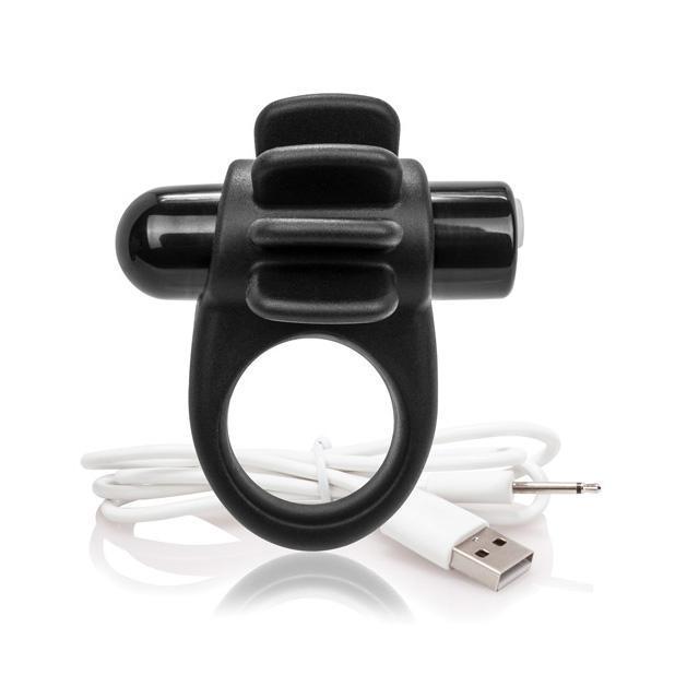 The Screaming O - Charged Skooch Rechargeable Silicone Cock Ring (Black) -  Silicone Cock Ring (Vibration) Rechargeable  Durio.sg