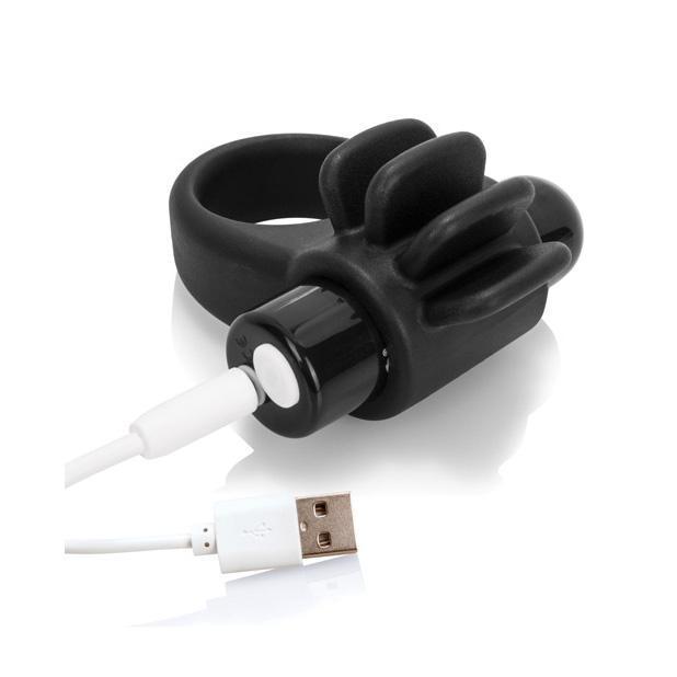 The Screaming O - Charged Skooch Rechargeable Silicone Cock Ring (Black) -  Silicone Cock Ring (Vibration) Rechargeable  Durio.sg
