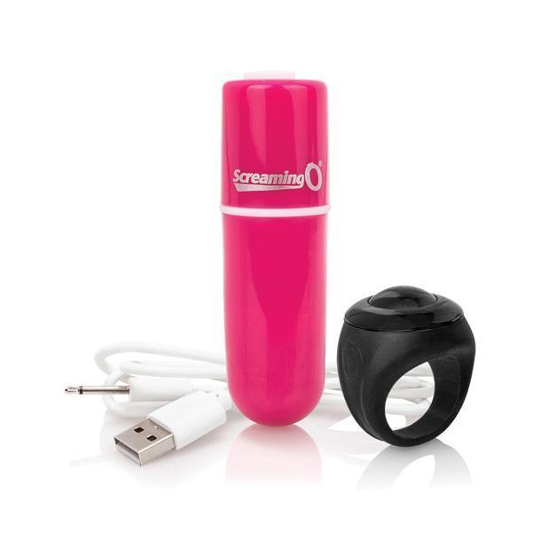 The Screaming O - Charged Vooom RC Rechargeable Bullet Vibrator (Pink) -  Bullet (Vibration) Rechargeable  Durio.sg