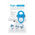 The Screaming O - Charged Yoga Rechargeable Reversible Cock Vibe (Blue) -  Rubber Cock Ring (Vibration) Rechargeable  Durio.sg