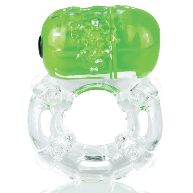 The Screaming O - Color Pop Big O Ultimate Vibrating Cock Ring (Green) -  Silicone Cock Ring (Vibration) Non Rechargeable  Durio.sg