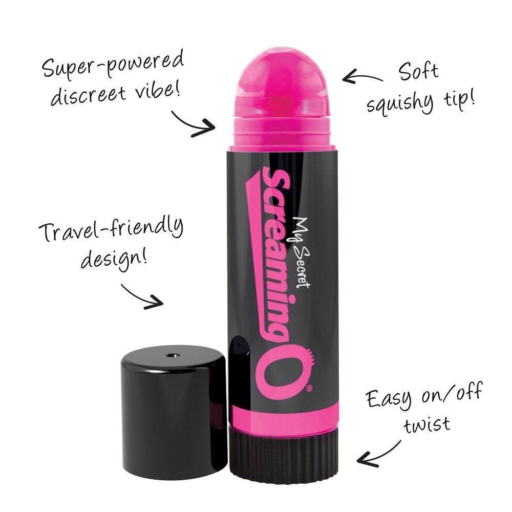 The Screaming O - Discreet Vibrating Lip Balm -  Discreet Toys  Durio.sg