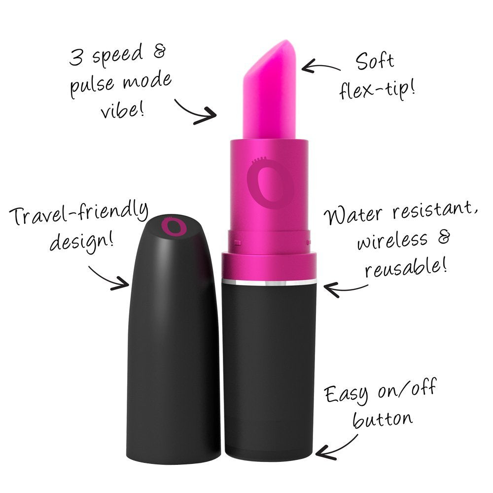 The Screaming O - Discreet Vibrating Lipstick -  Discreet Toys  Durio.sg