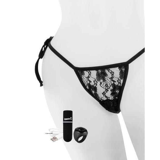 The Screaming O - My Secret Rechargeable Remote Control Panty Vibrator (Black) -  Lingerie (Vibration) Rechargeable  Durio.sg